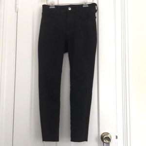 American Eagle Black High Wasted Jegging